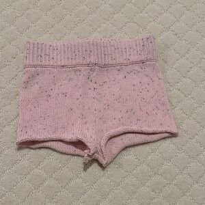 Millk 4Y girls Pink sprinkle Knit  Shorts